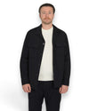 Overshirt With Chest Notte Patch Pockets Blue