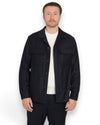 Overshirt With Chest NOtte flannel Pockets D,Blue
