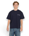Arbor Antwerp Faded Flower T-Shirt Blue