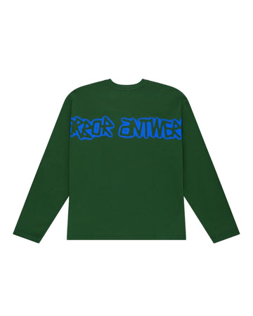 Spray Outline Longsleeve Green