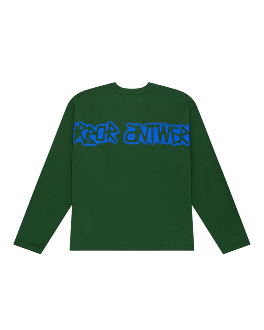 Spray Outline Longsleeve Green