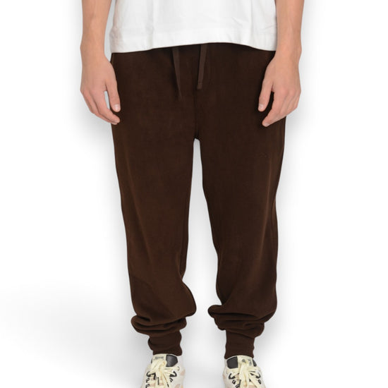 Brown fleece jogger