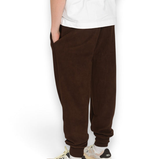 Brown fleece jogger