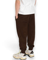 Brown fleece jogger