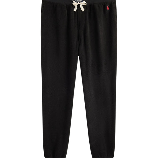 Black fleece jogger