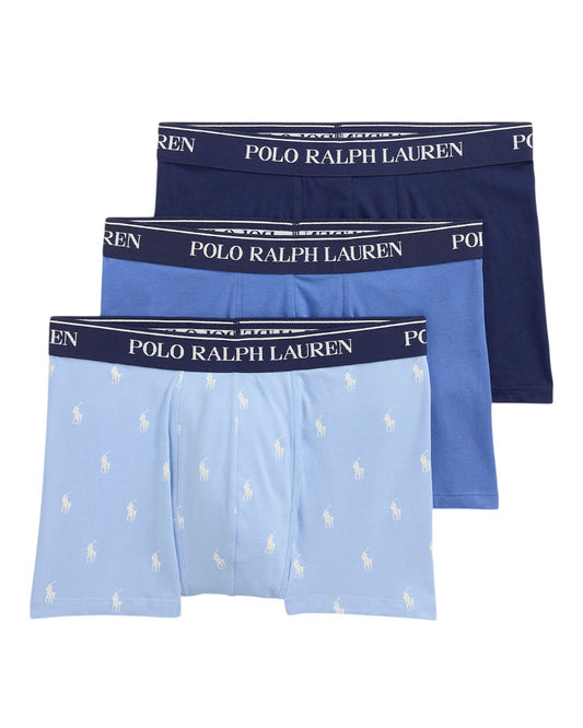 CLASSIC STRETCH-COTTON TRUNK 3-PACK NAVY