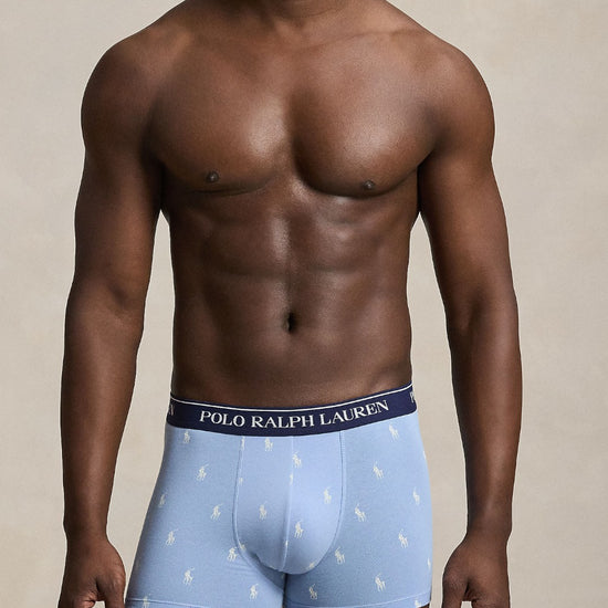 CLASSIC STRETCH-COTTON TRUNK 3-PACK NAVY