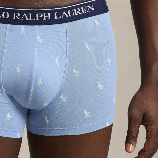 CLASSIC STRETCH-COTTON TRUNK 3-PACK NAVY