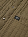 Quilt Chore Jacket Brown