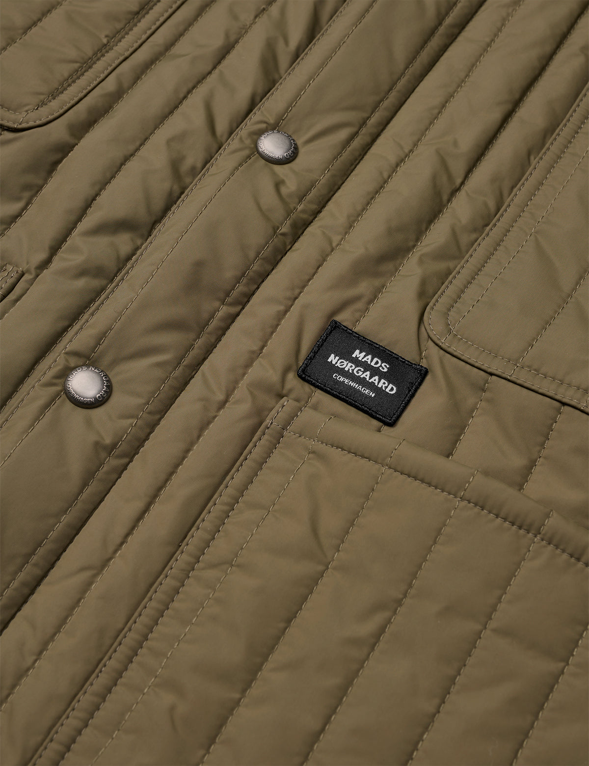 Quilt Chore Jacket Brown