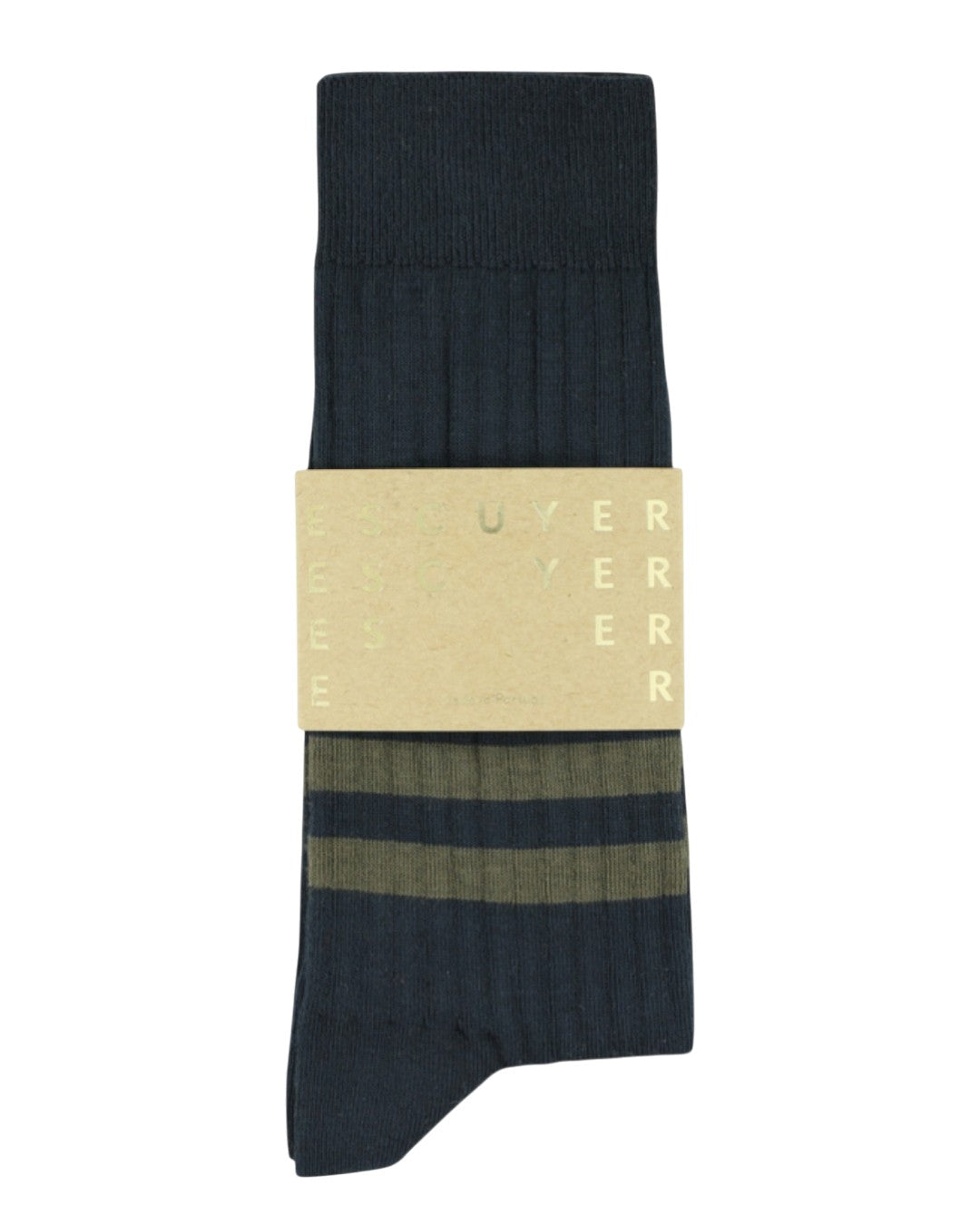 Stripes Socks Blue/Olive