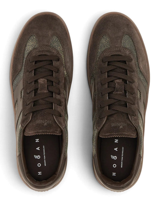 Hogan Cool Sneakers Brown Leather