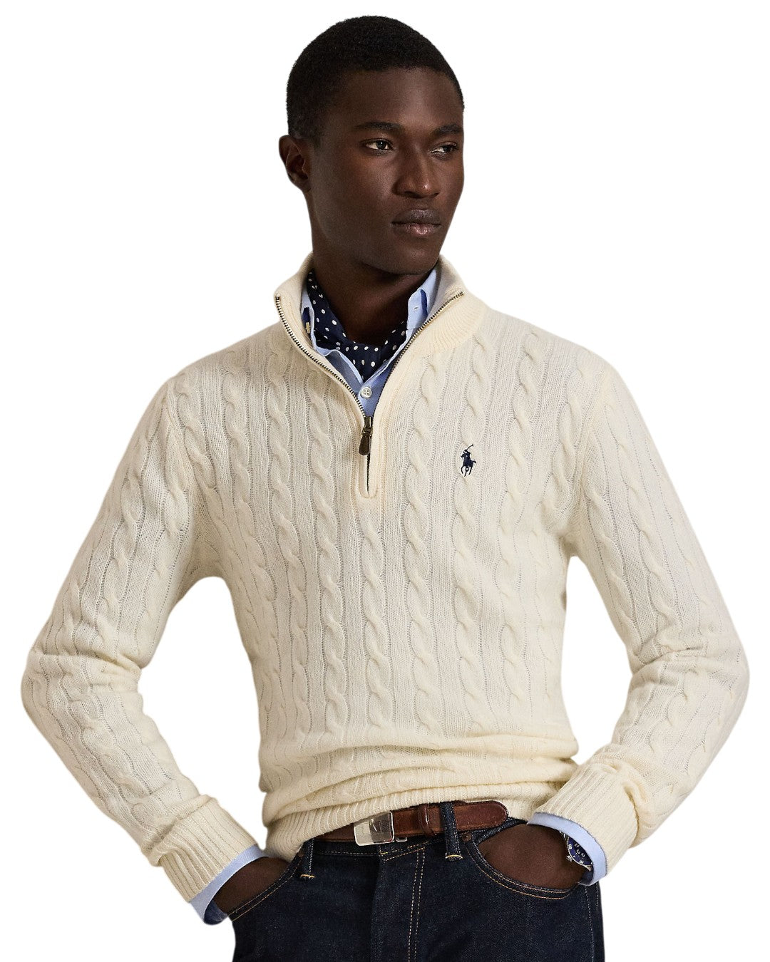 Cable Knit Sweater Andover Cream