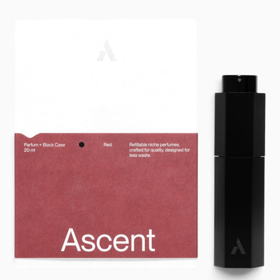 Refillable Perfume Starter Pack Black / Red