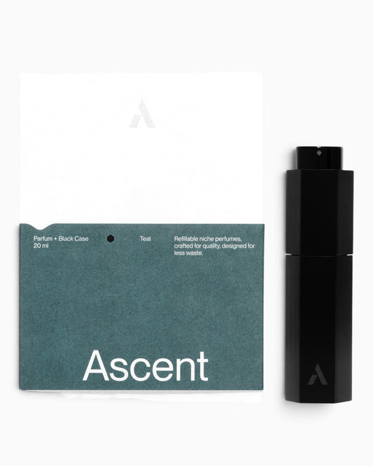 Refillable Perfume Starter Pack Black / Teal