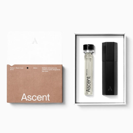 Refillable Perfume Starter Pack Black / Brown