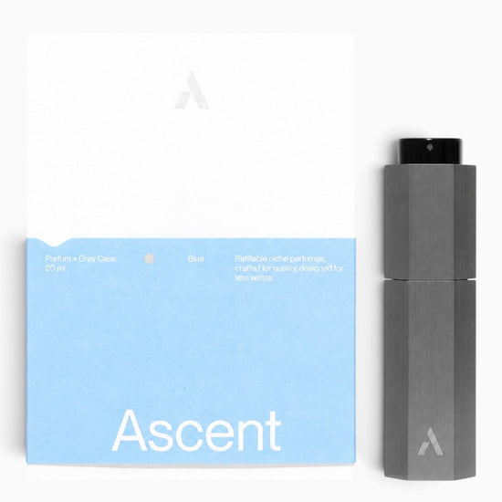Refillable Perfume Starter Pack Gray / Blue