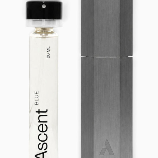 Refillable Perfume Starter Pack Gray / Blue