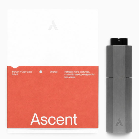 Refillable Perfume Starter Pack Gray / Orange