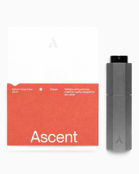 Refillable Perfume Starter Pack Gray / Orange