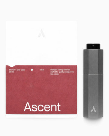 Refillable Perfume Starter Pack Gray / Red