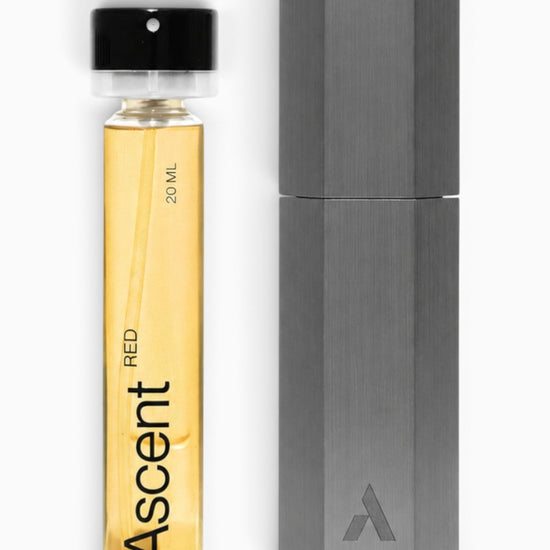 Refillable Perfume Starter Pack Gray / Red