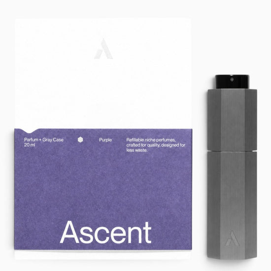 Refillable Perfume Starter Pack Gray / Purple