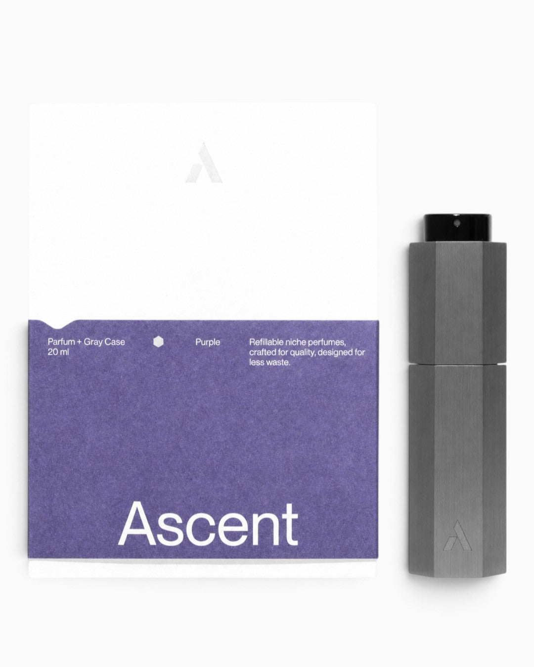 Refillable Perfume Starter Pack Gray / Purple