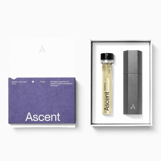 Refillable Perfume Starter Pack Gray / Purple