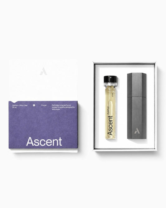 Refillable Perfume Starter Pack Gray / Purple