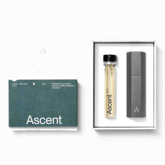 Refillable Perfume Starter Pack Gray / Teal