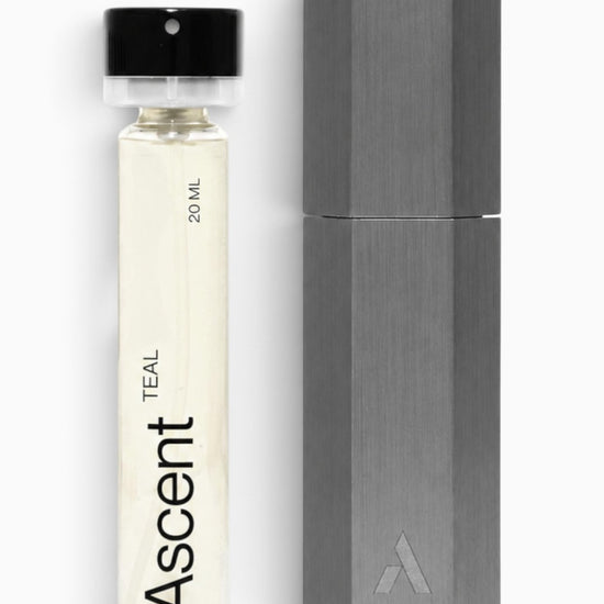 Refillable Perfume Starter Pack Gray / Teal