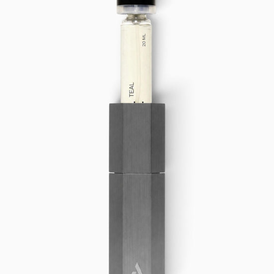 Refillable Perfume Starter Pack Gray / Teal