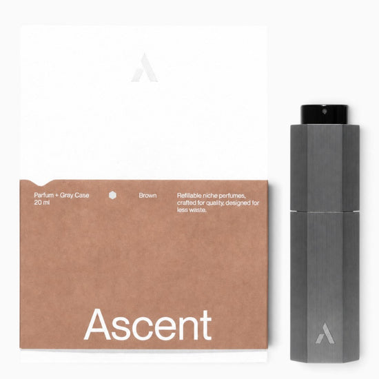 Refillable Perfume Starter Pack Gray / Brown