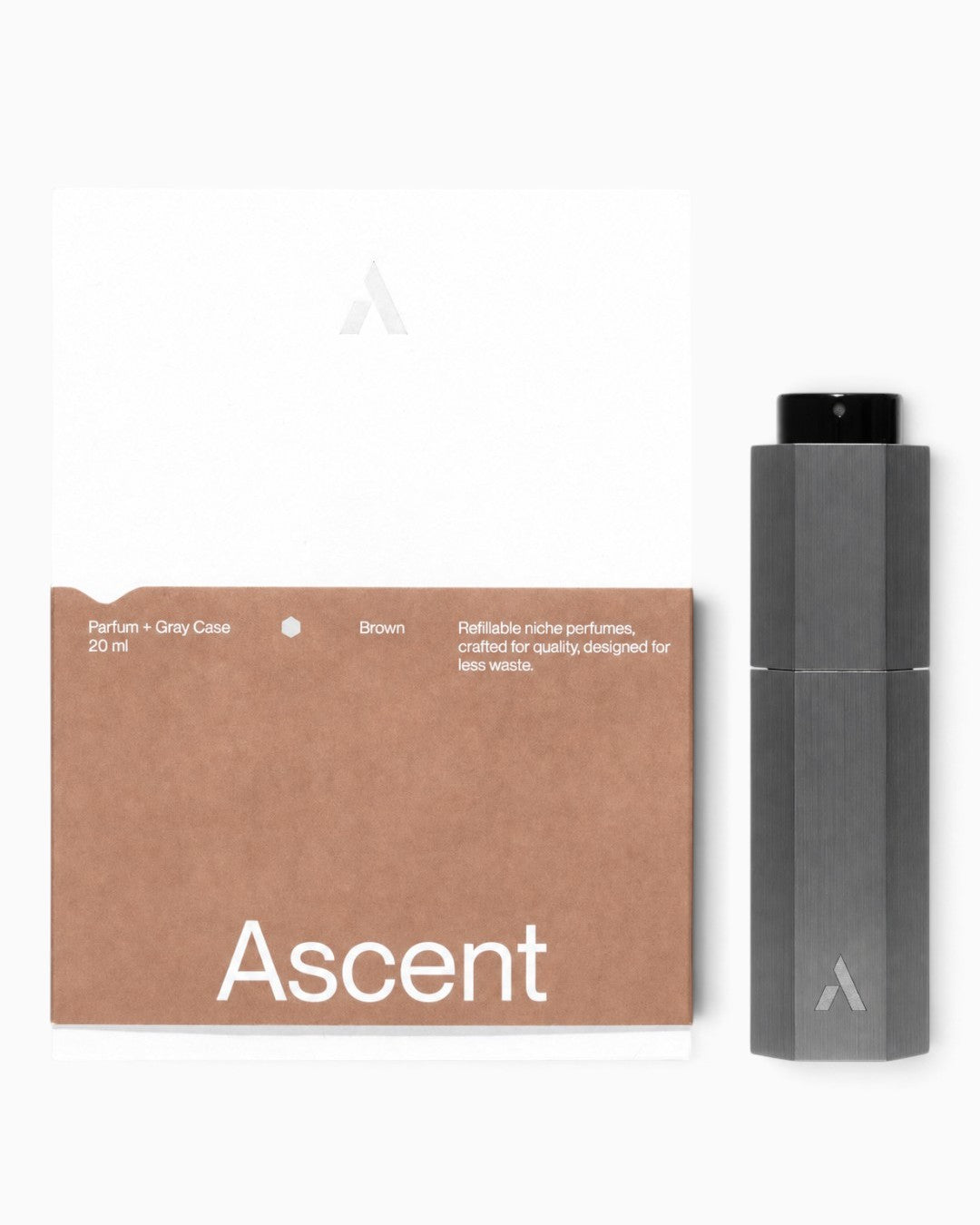Refillable Perfume Starter Pack Gray / Brown