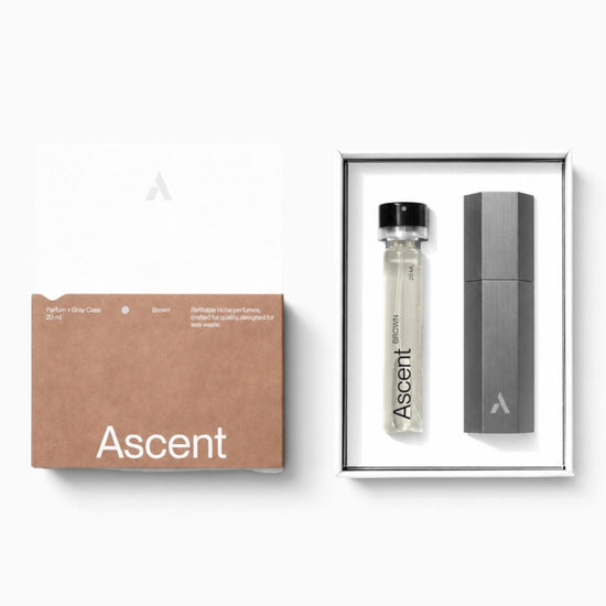 Refillable Perfume Starter Pack Gray / Brown