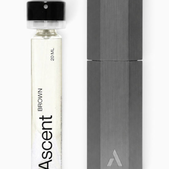 Refillable Perfume Starter Pack Gray / Brown