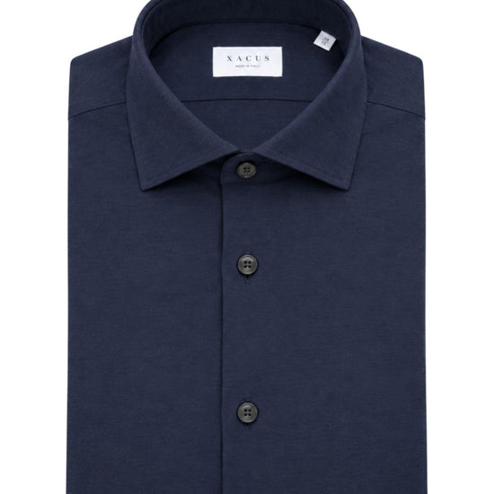 Flanella stretch blue