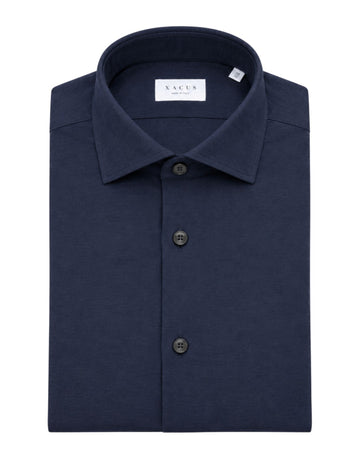 Flanella stretch blue