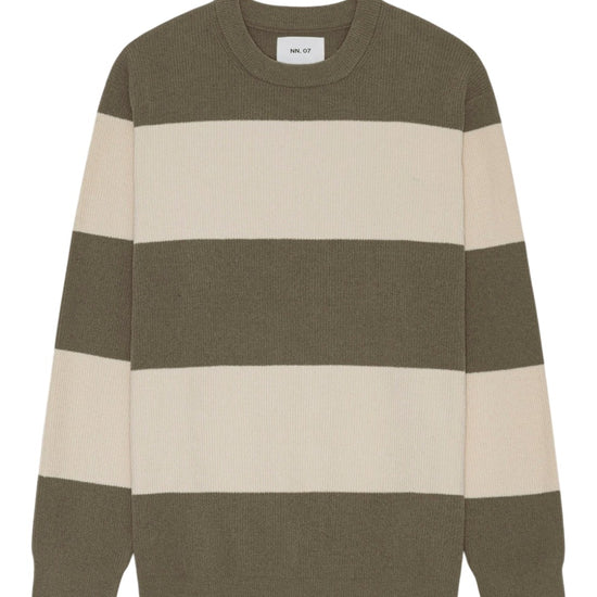 Danny Sweater Ivory Stripe