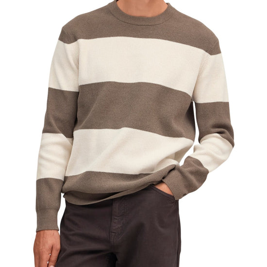 Danny Sweater Ivory Stripe