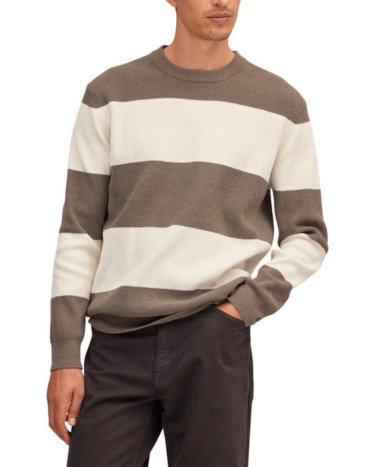 Danny Sweater Ivory Stripe