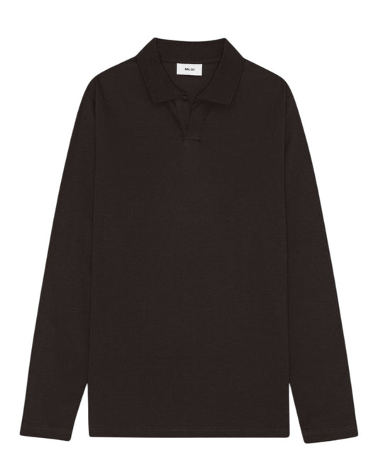 Paul LS Cotton Polo 3525 Deep Truffle