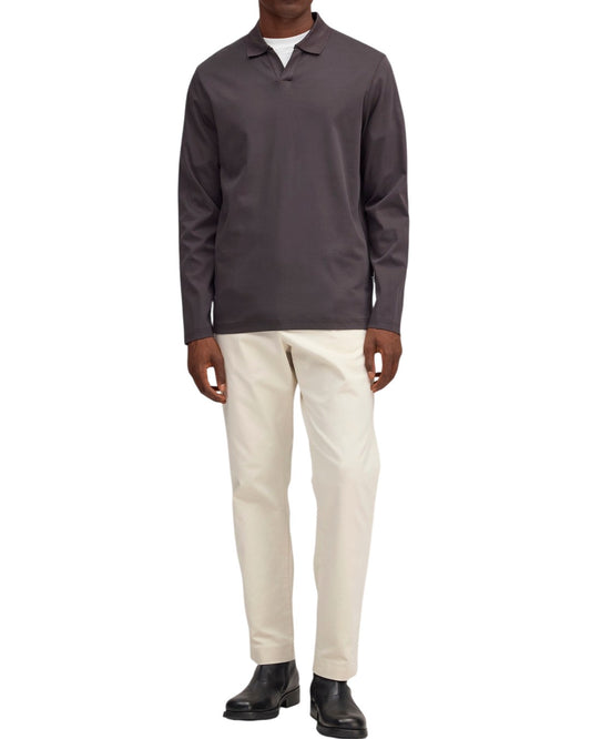Paul LS Cotton Polo 3525 Deep Truffle
