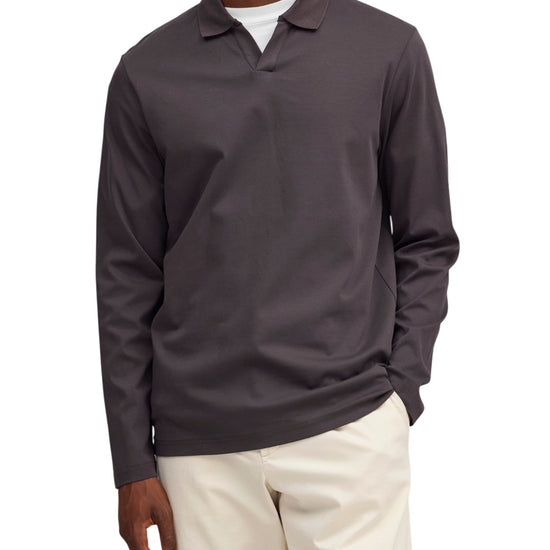 Paul LS Cotton Polo 3525 Deep Truffle