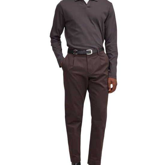 Paul LS Cotton Polo 3525 Deep Truffle