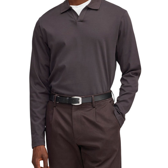 Paul LS Cotton Polo 3525 Deep Truffle