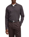 Paul LS Cotton Polo 3525 Deep Truffle