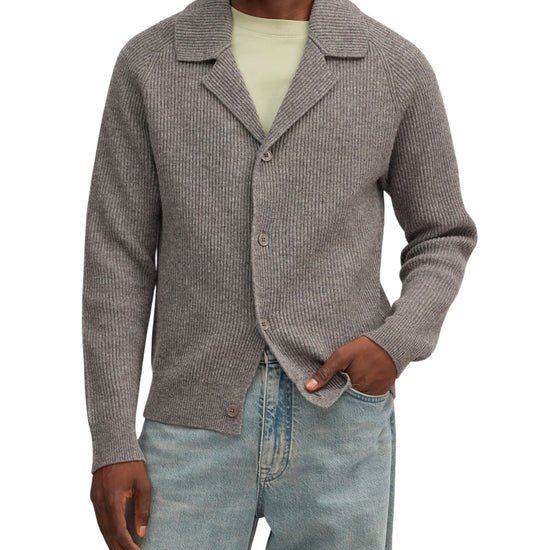 Shane Blazer Wool Cardigan Mable Husk