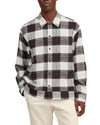 Reed Chinille Check Shirt Brown